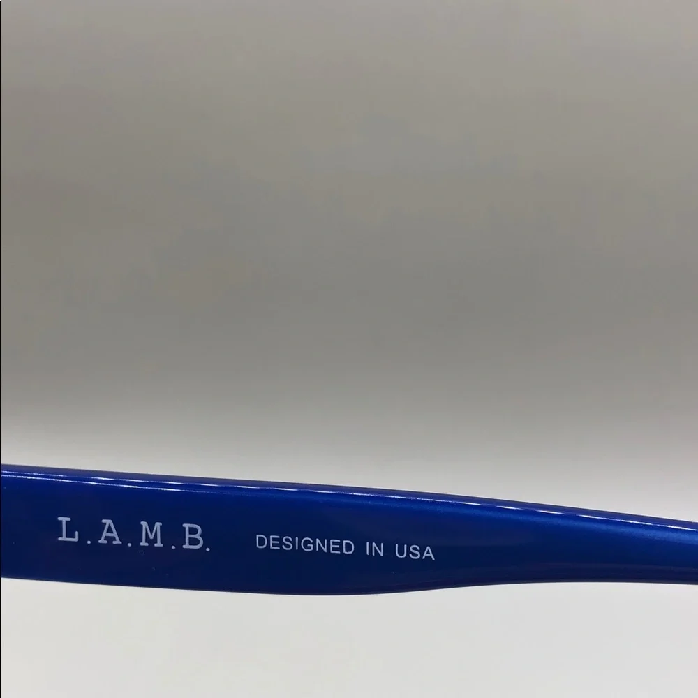 L.A.M.B. LA035 Lamb by Gwen Stefani - Coralie Eyeglasses Glasses Blue Marble.
